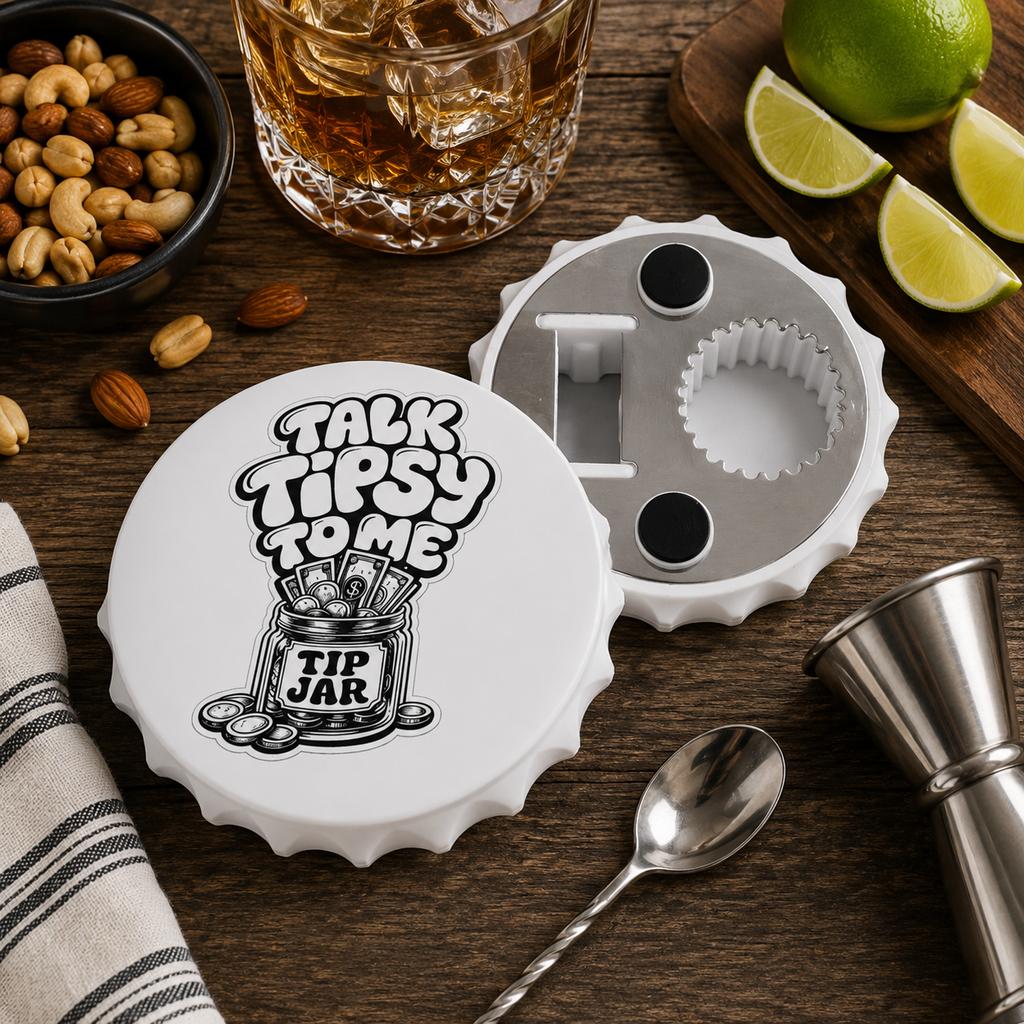 Talk Tipsy To Me Bottle Opener