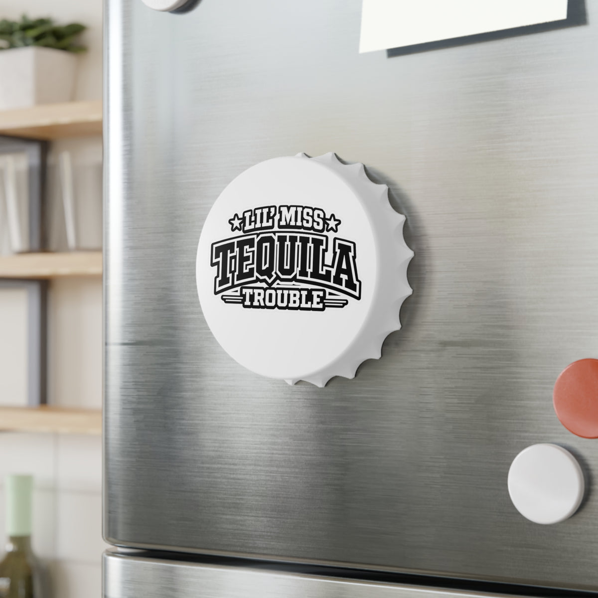 Lil' Miss Tequila Trouble Bottle Opener