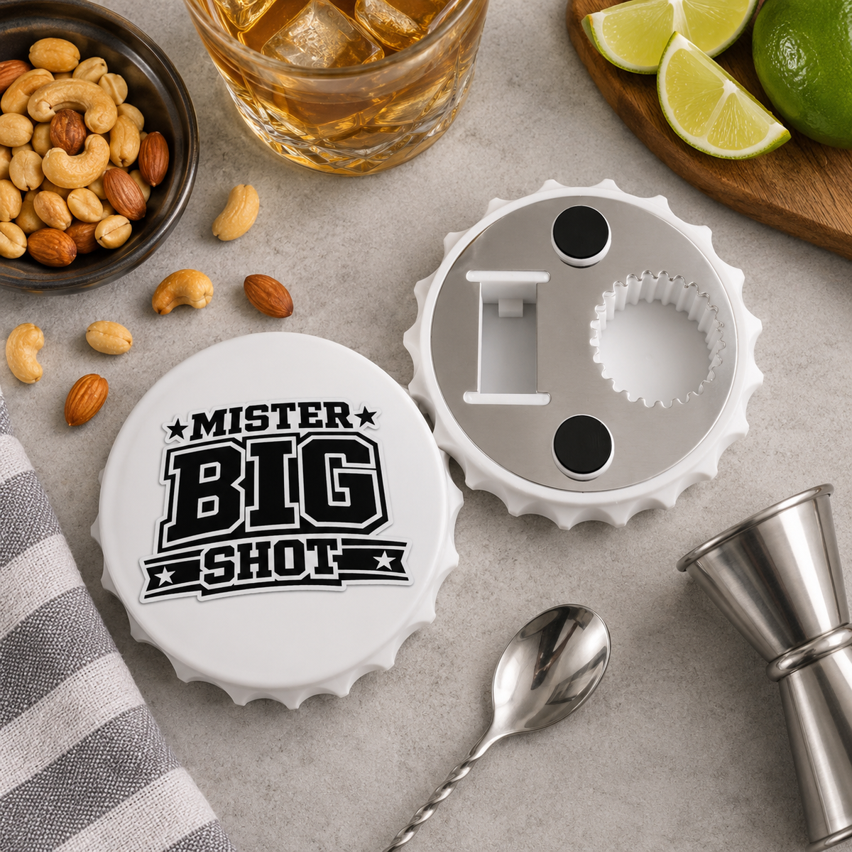 Mister Big Shot Bottle Opener
