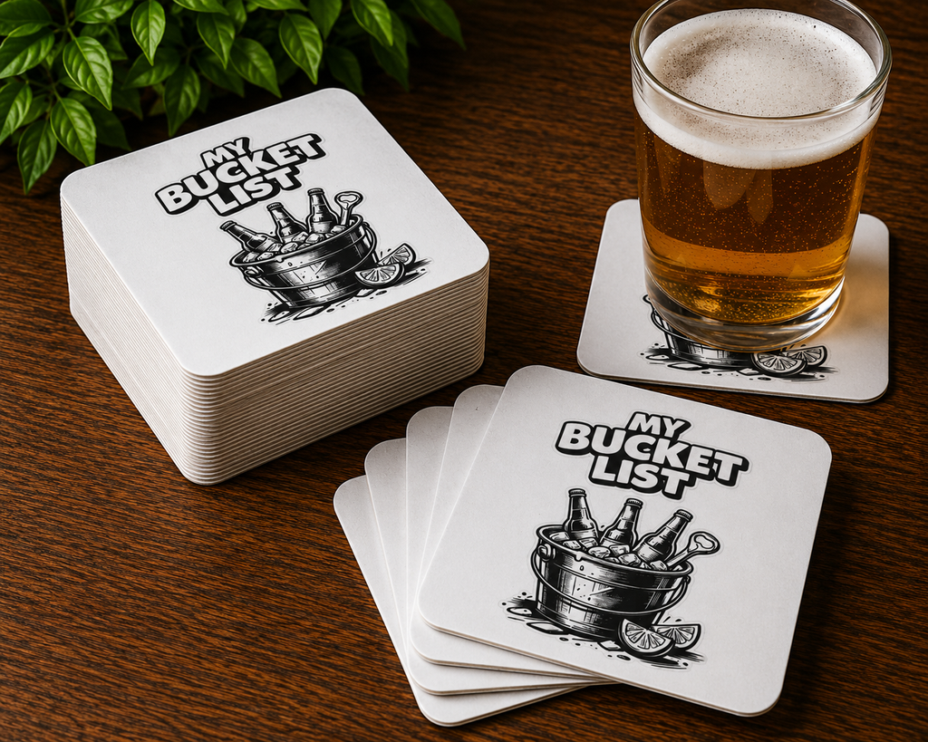 My Bucket List Coasters (50 pcs)