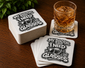 My Doctor Says I Need Glasses (Glasses) Coasters (50 pcs)