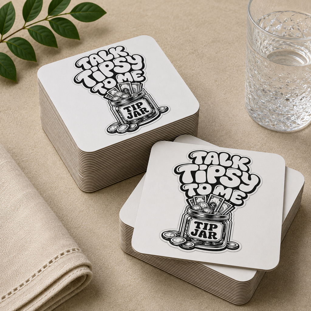 Talk Tipsy To Me Coasters (50 pcs)