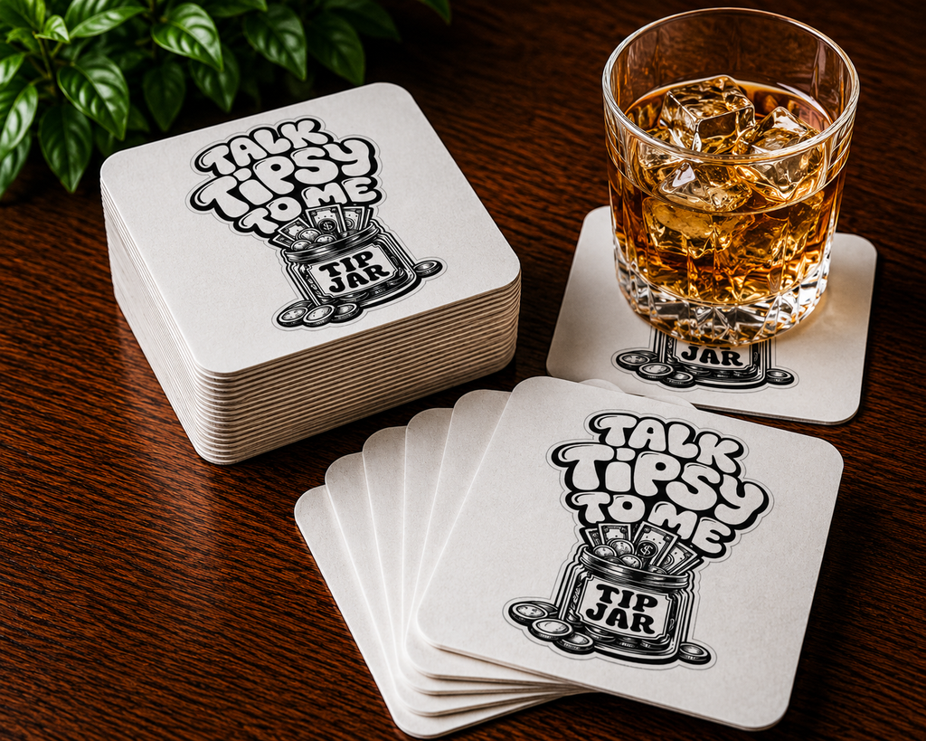 Talk Tipsy To Me Coasters (50 pcs)