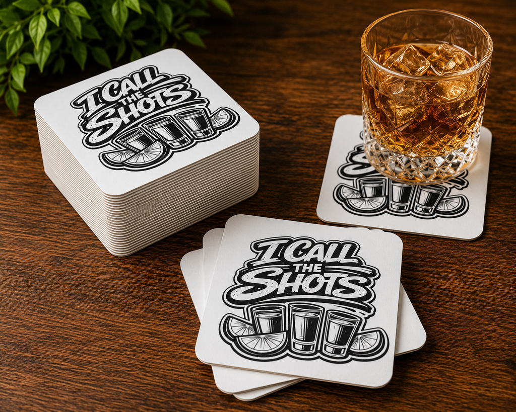 I Call The Shots Coasters (50 pcs)