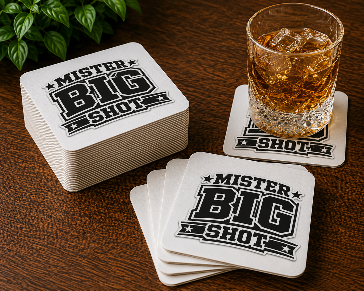 Mister Big Shot Coasters (50 pcs)