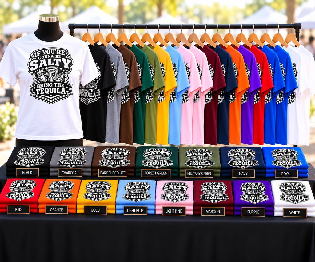 If You're Gonna Be Salty Bring The Tequila Unisex Heavy Cotton Tee