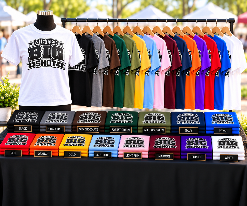 Mister Big Shot Unisex Heavy Cotton Tee