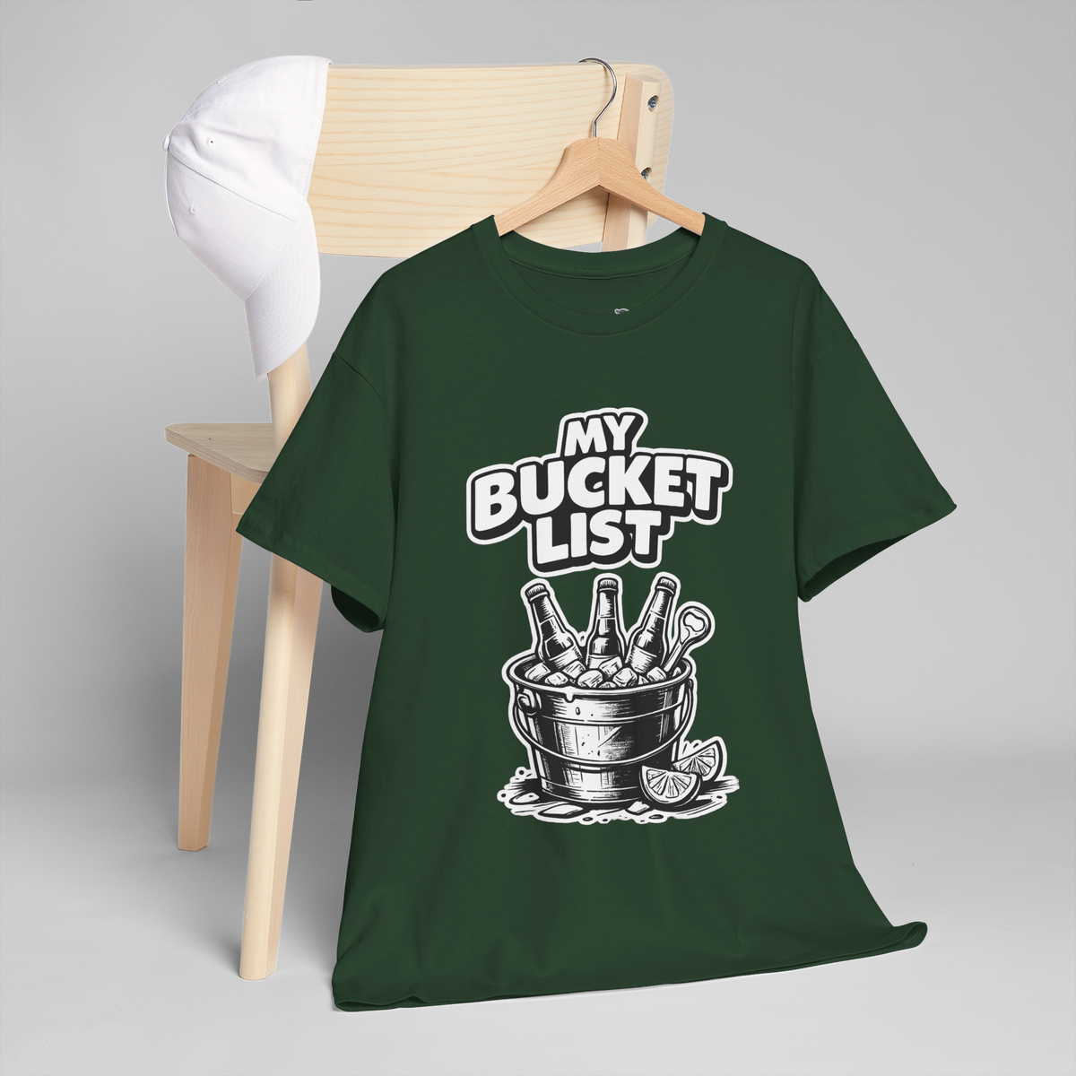 My Bucket List Unisex Heavy Cotton Tee