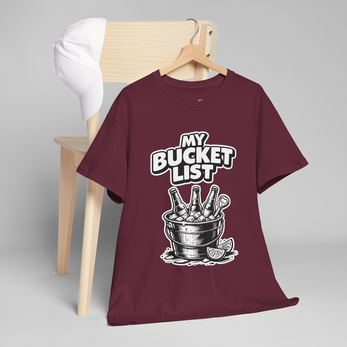 My Bucket List Unisex Heavy Cotton Tee