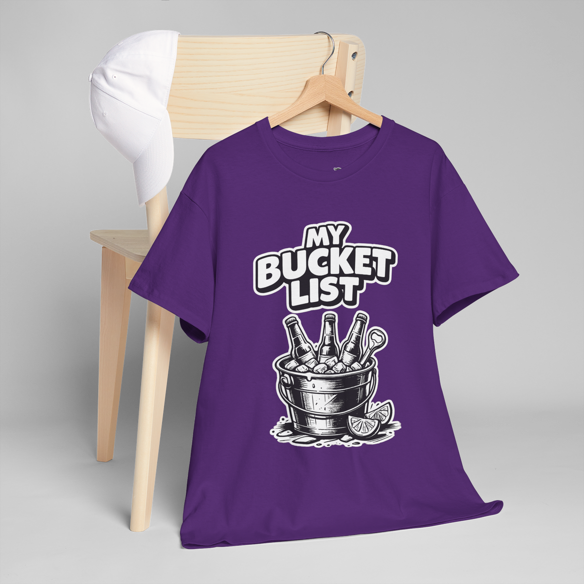 My Bucket List Unisex Heavy Cotton Tee