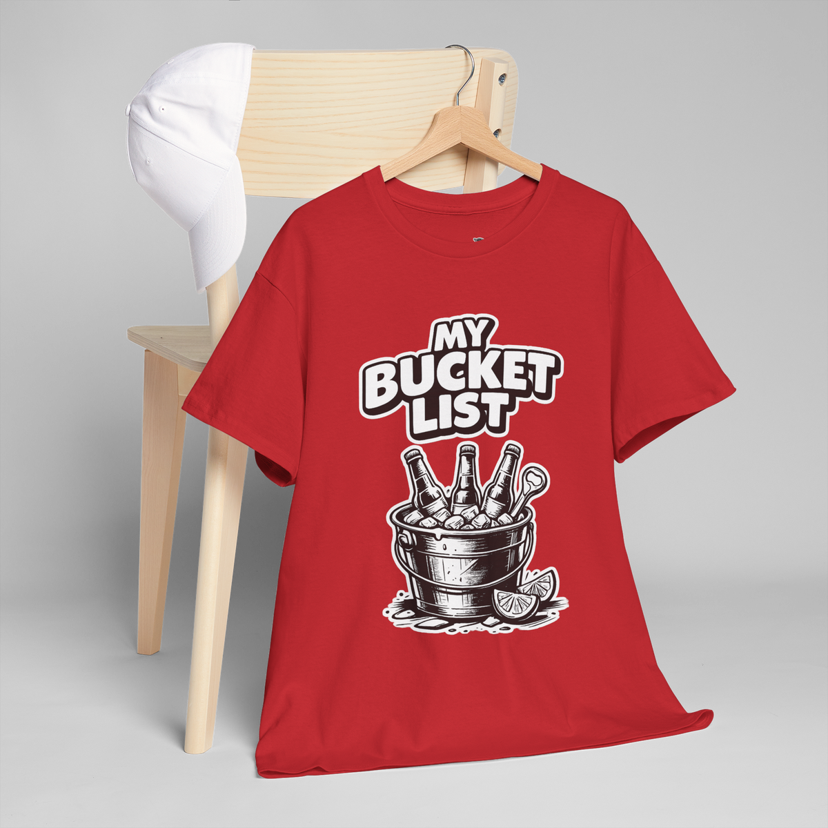 My Bucket List Unisex Heavy Cotton Tee