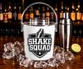 Shake Squad Ice Bucket with Tongs
