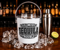 Lil' Miss Tequila Trouble Ice Bucket with Tongs