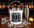 Mister Big Shot Ice Bucket with Tongs