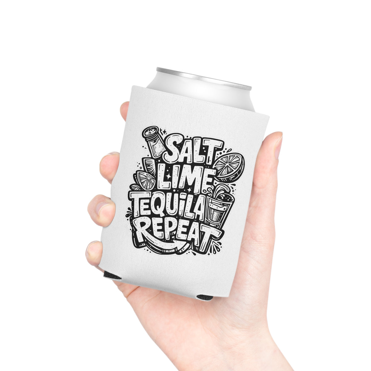 Salt Lime Tequila Repeat Can Cooler