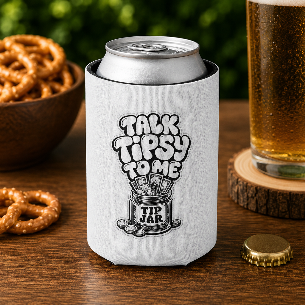 Talk Tipsy To Me Can Cooler