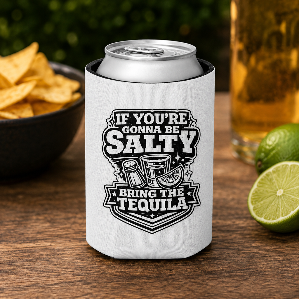 If You're Gonna Be Salty Bring The Tequila Can Cooler