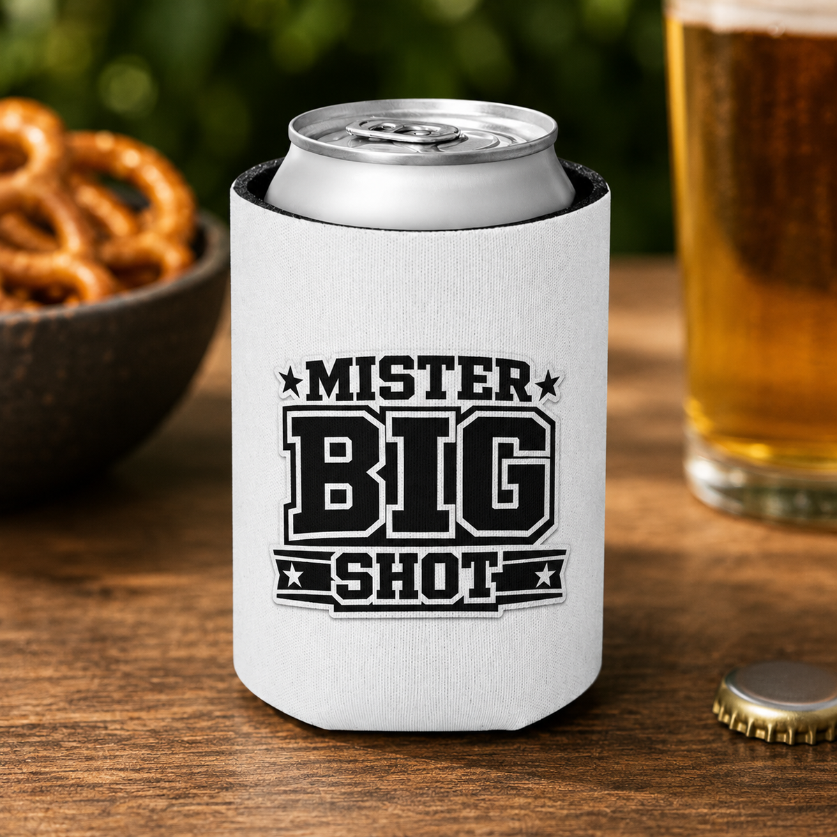 Mister Big Shot Can Cooler
