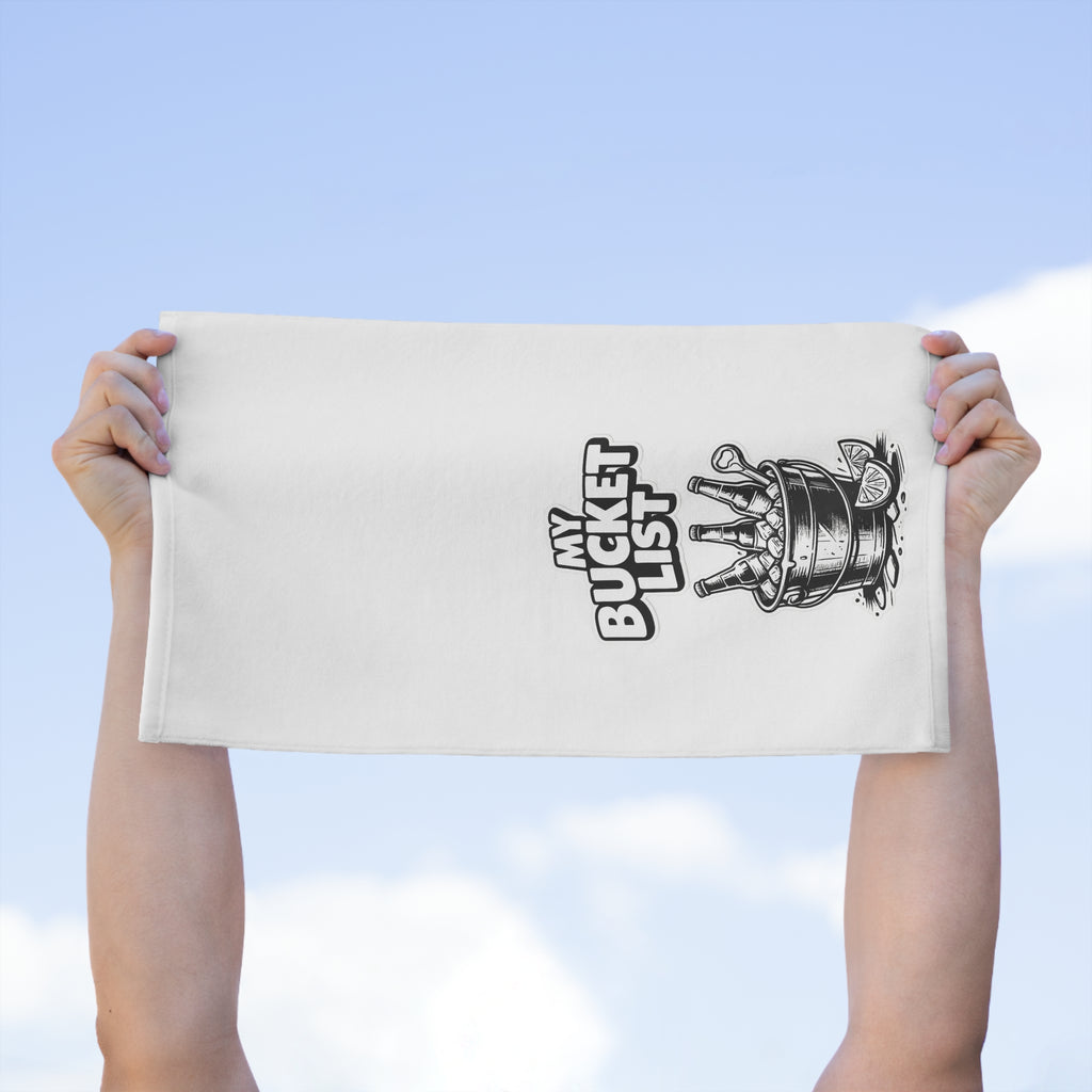 My Bucket List Rally Towel, 11x18