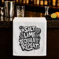 Salt Lime Tequila Repeat Rally Towel, 11x18