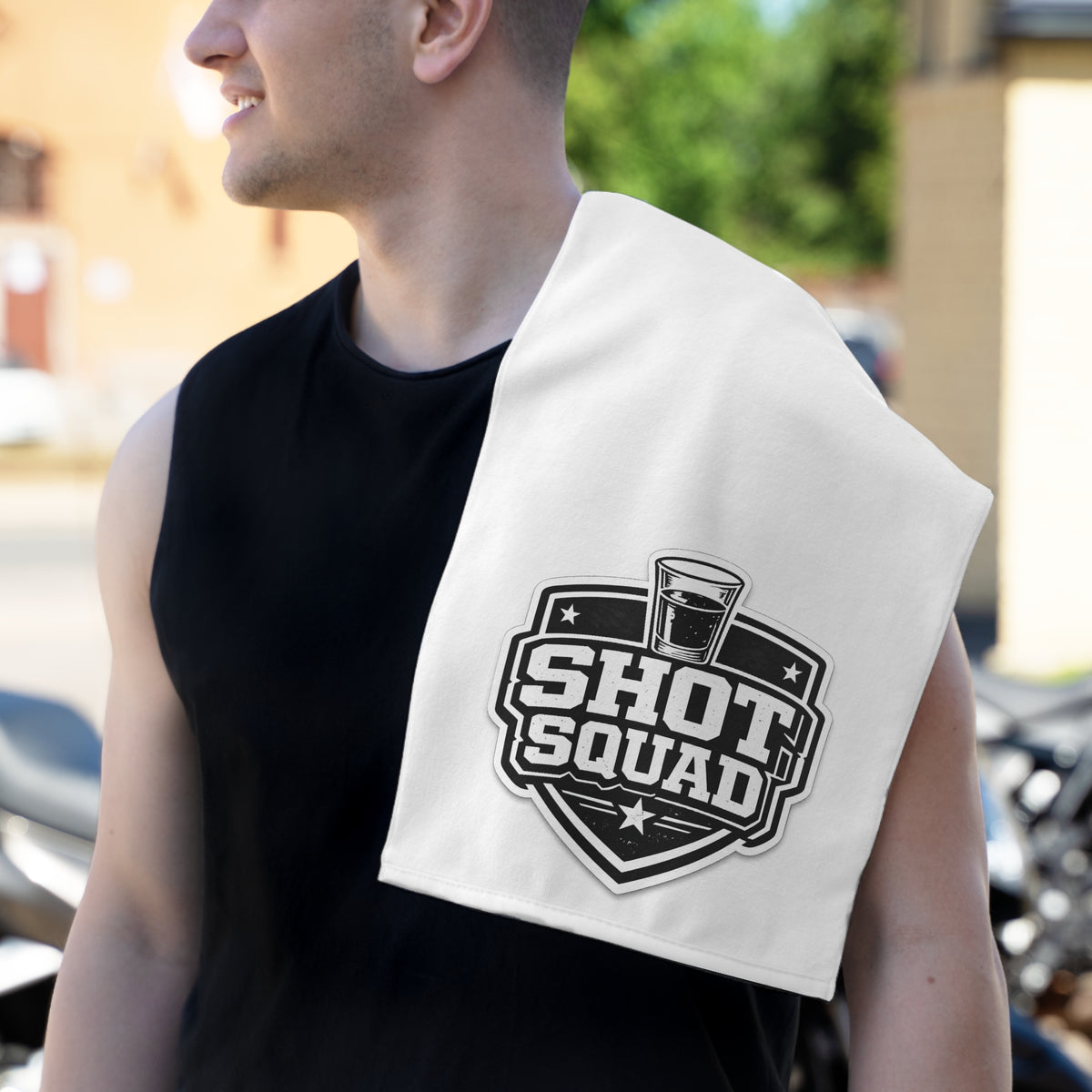 Shot Squad Rally Towel, 11x18