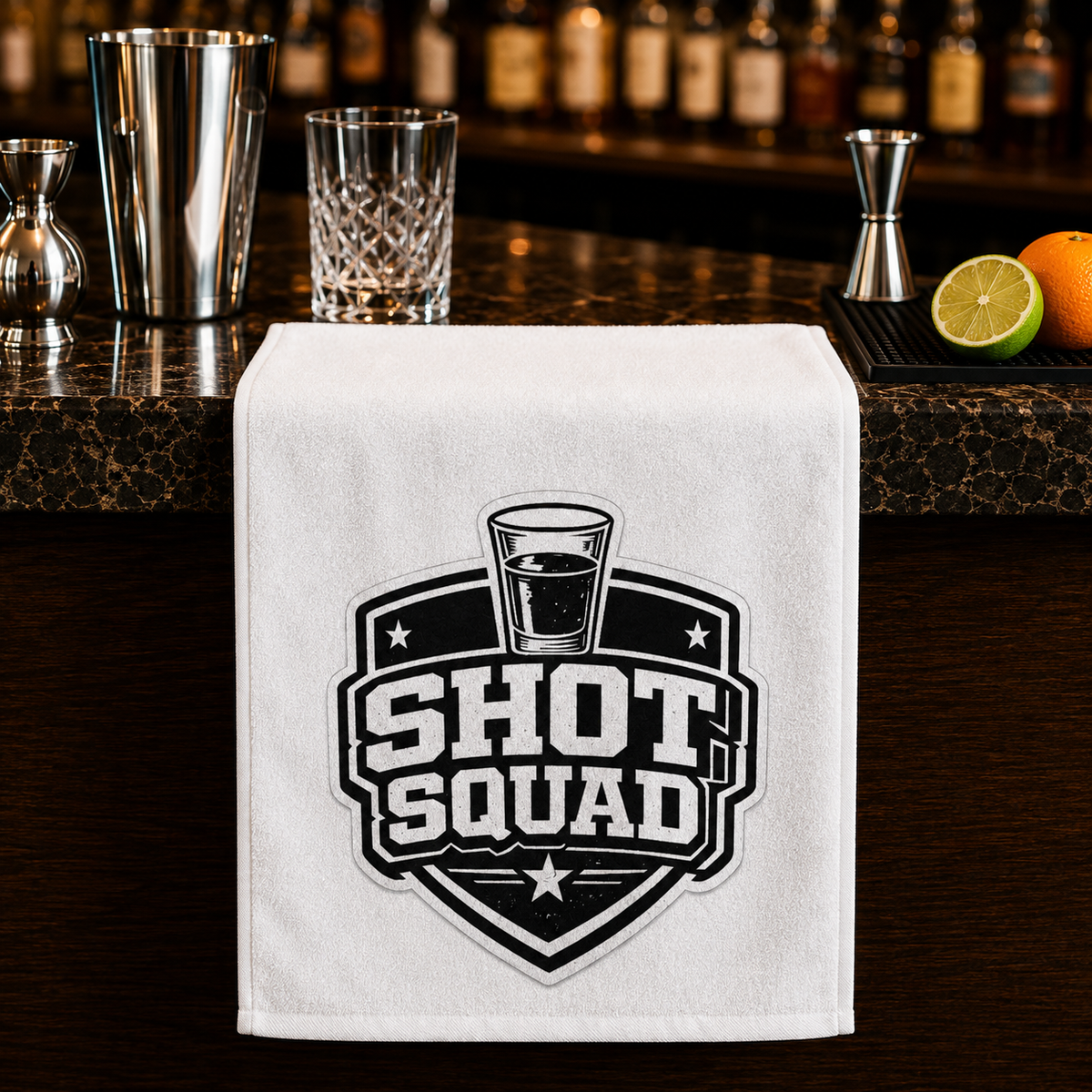 Shot Squad Rally Towel, 11x18