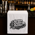 Grillin Chillin Refillin Rally Towel, 11x18