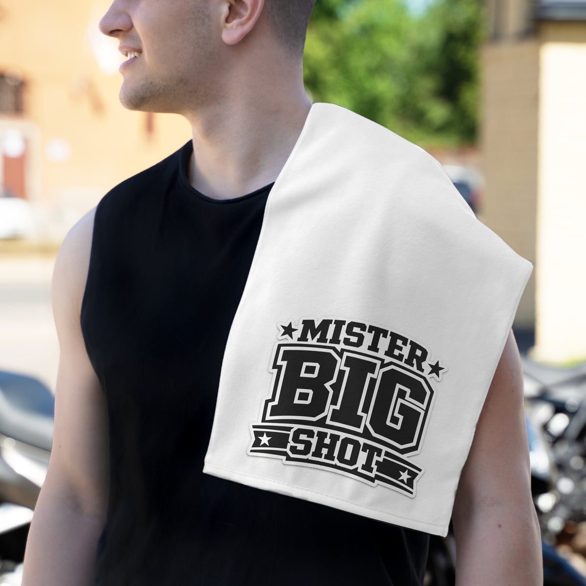 Mister Big Shot Rally Towel, 11x18