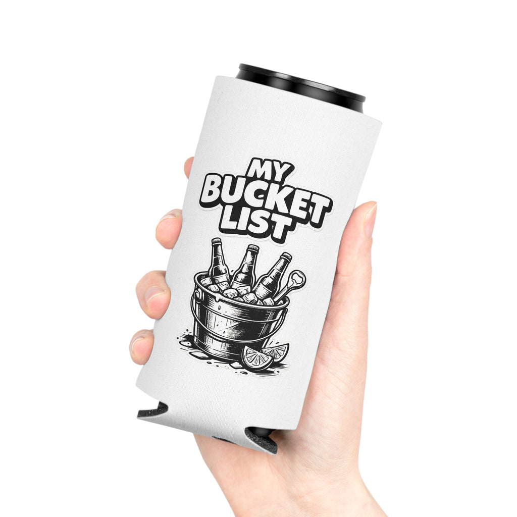 My Bucket List Slim Can Cooler