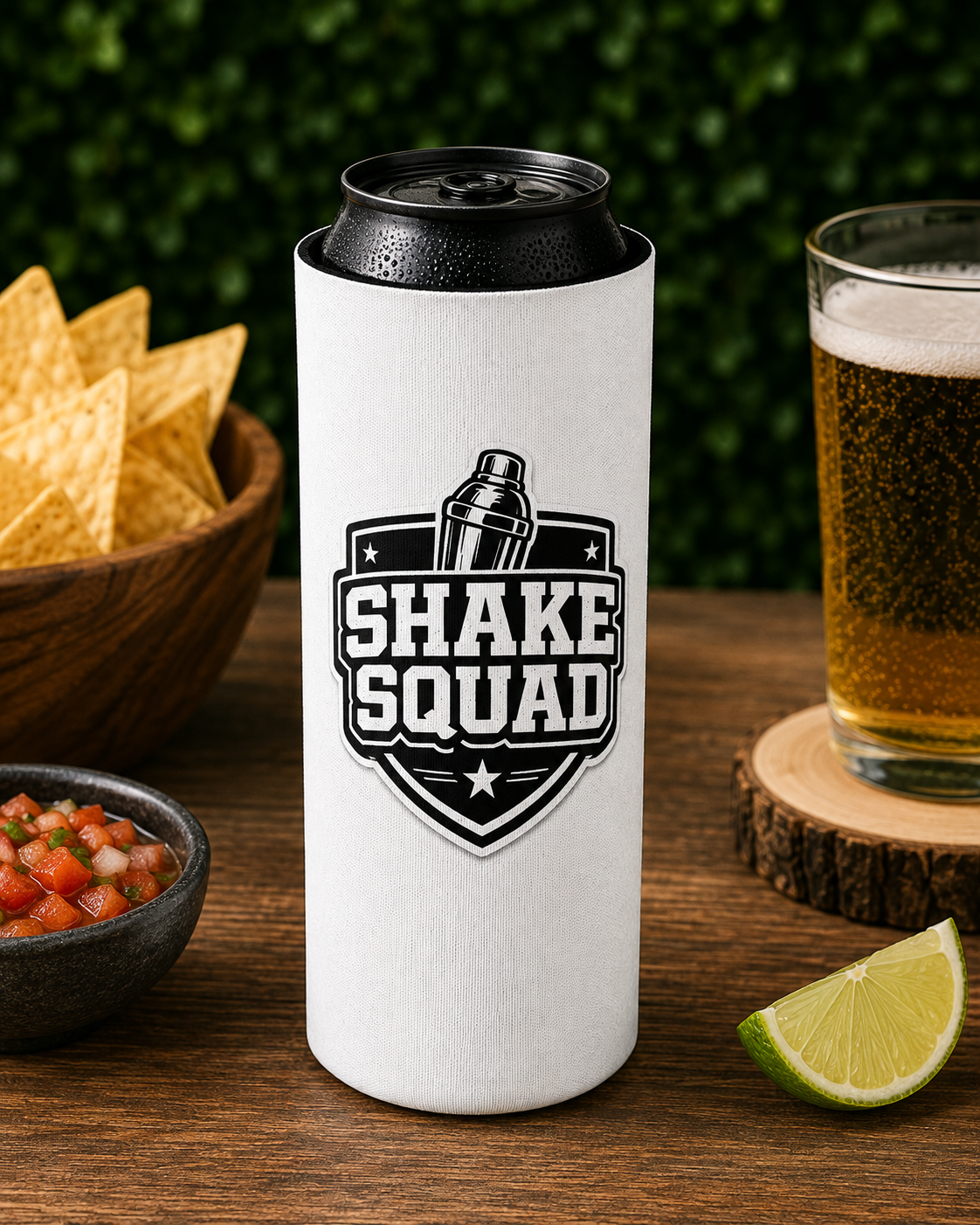 Shake Squad Slim Can Cooler