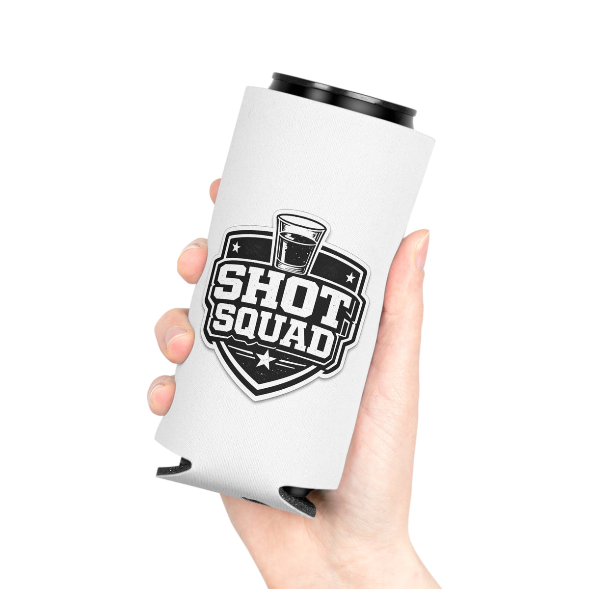 Shot Squad Slim Can Cooler