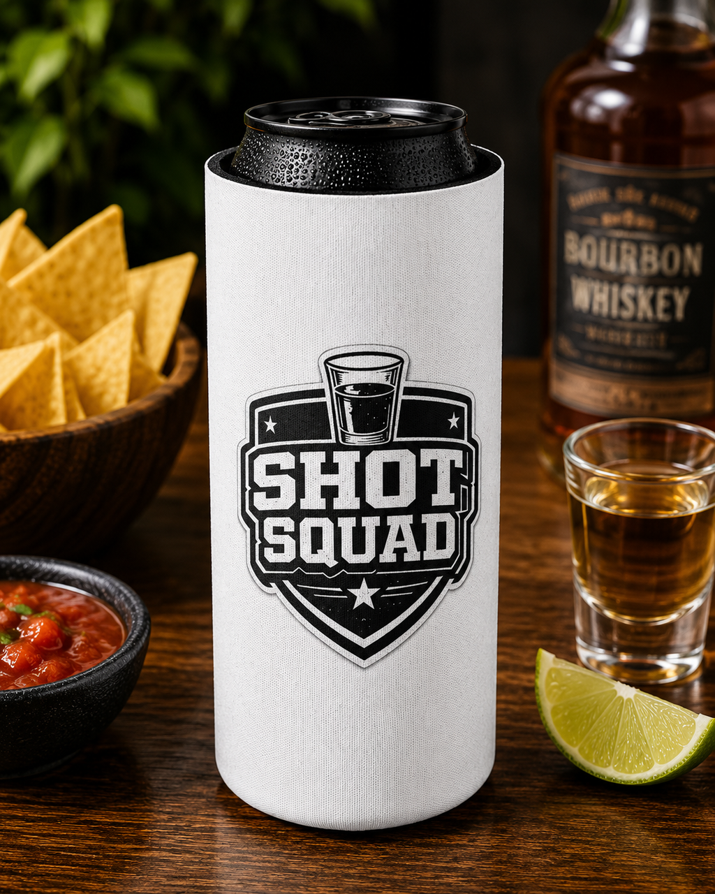 Shot Squad Slim Can Cooler
