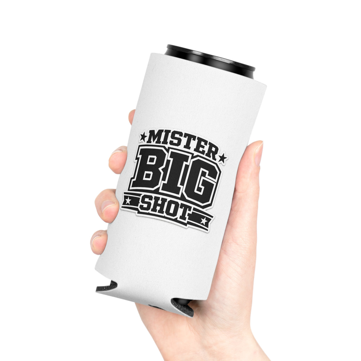 Mister Big Shot Slim Can Cooler