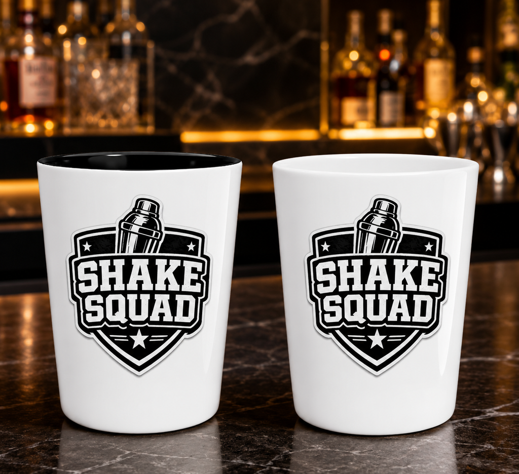 Shake Squad Shot Glass
