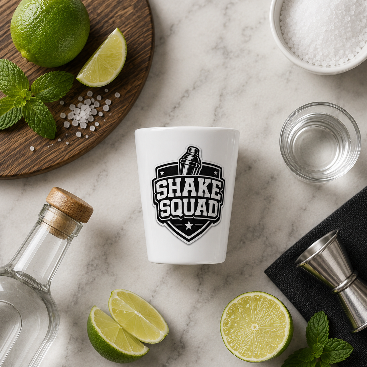 Shake Squad Shot Glass