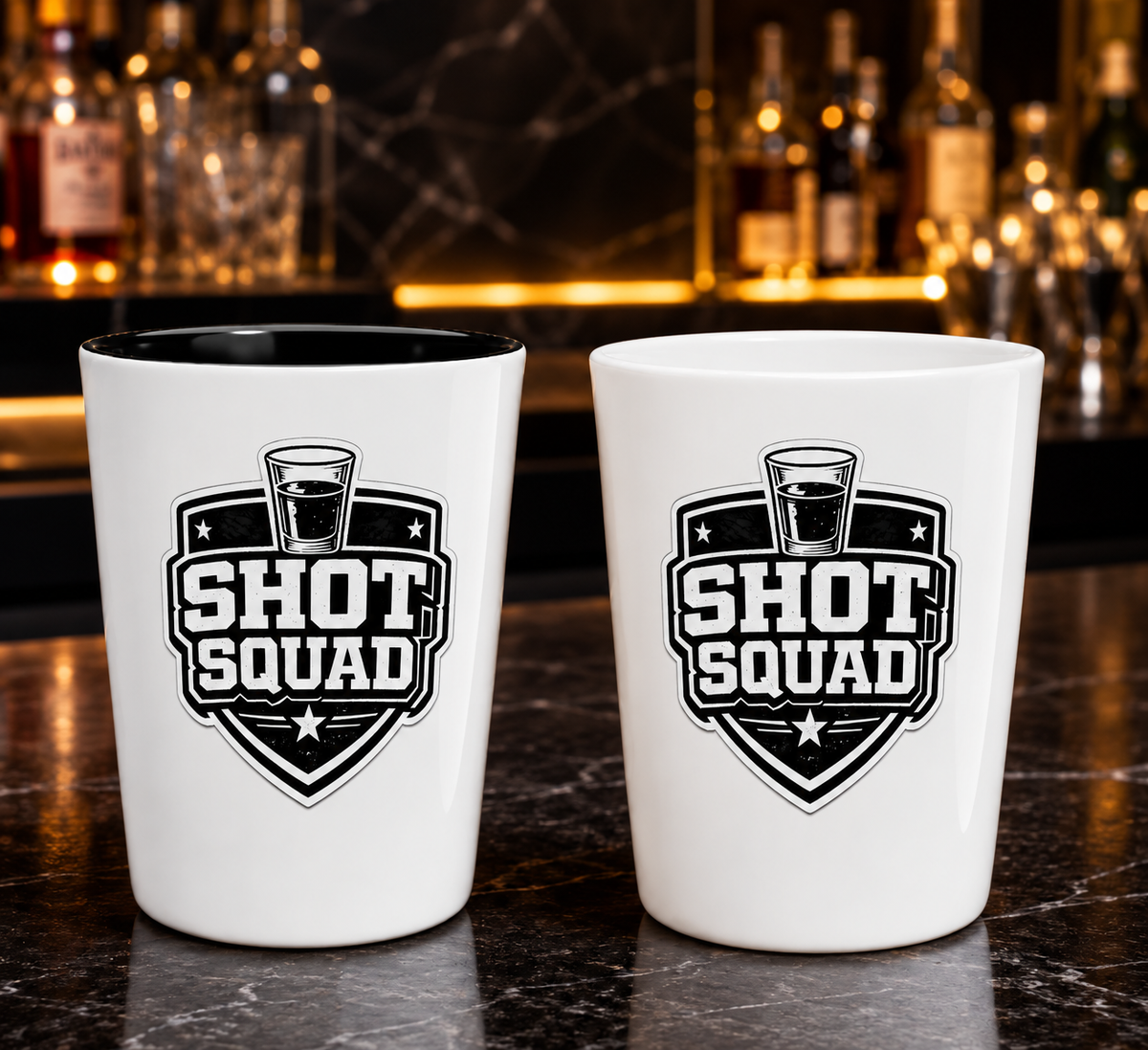 Shot Squad Shot Glass