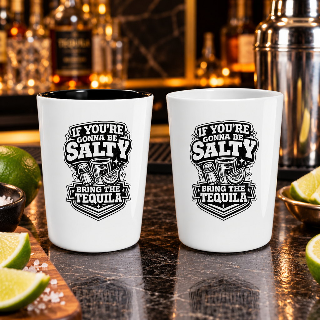 If You're Gonna Be Salty Bring The Tequila Shot Glass