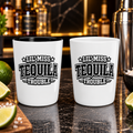 Lil' Miss Tequila Trouble Shot Glass