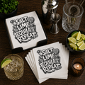 Salt Lime Tequila Repeat Uncoined Napkins