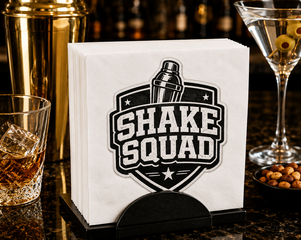 Shake Squad Uncoined Napkins