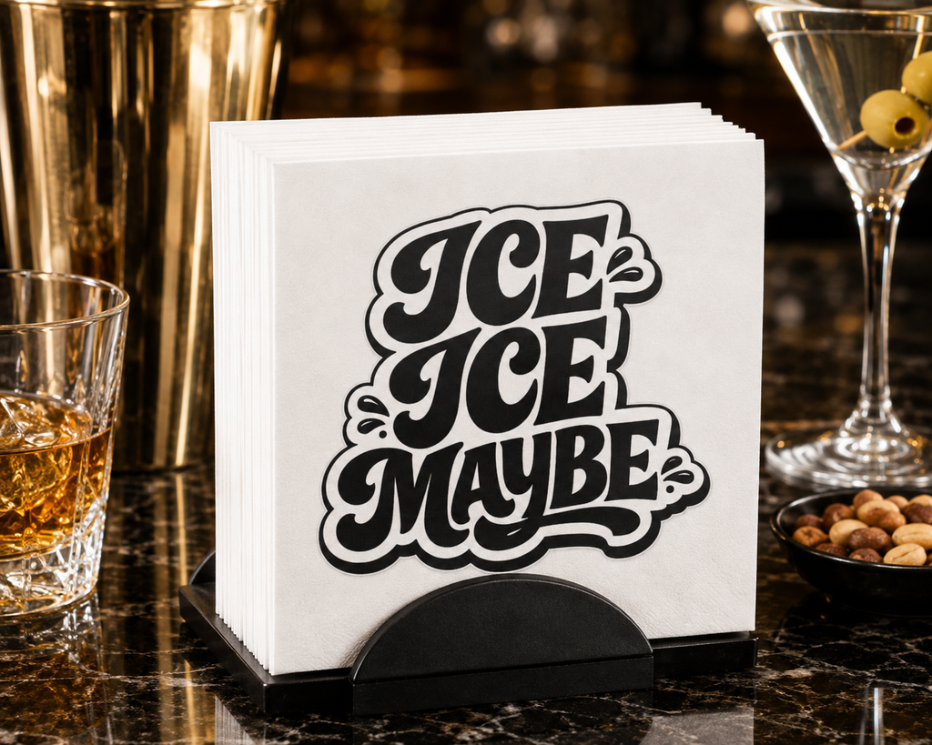 Ice Ice Maybe Uncoined Napkins