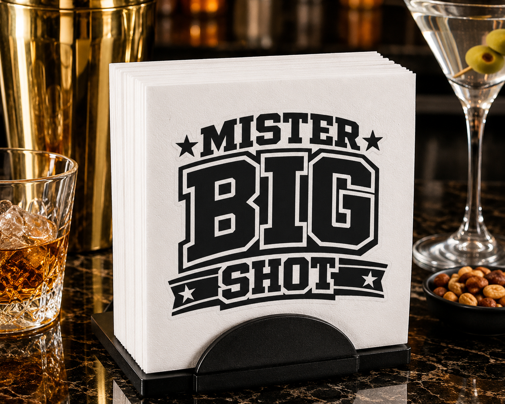 Mister Big Shot Uncoined Napkins