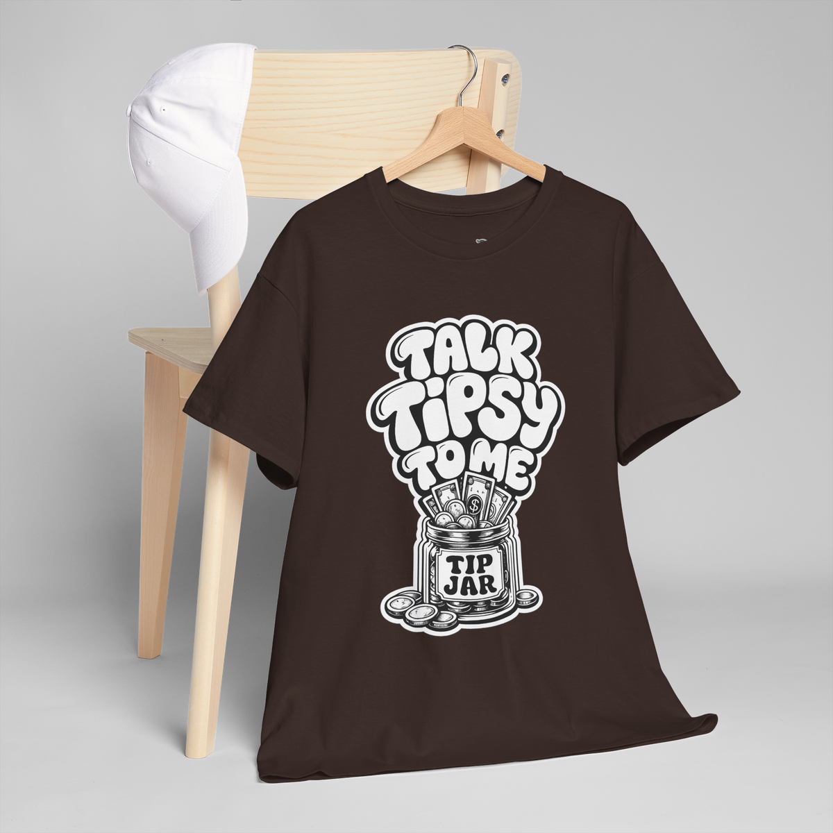 Talk Tipsy To Me Unisex Heavy Cotton Tee