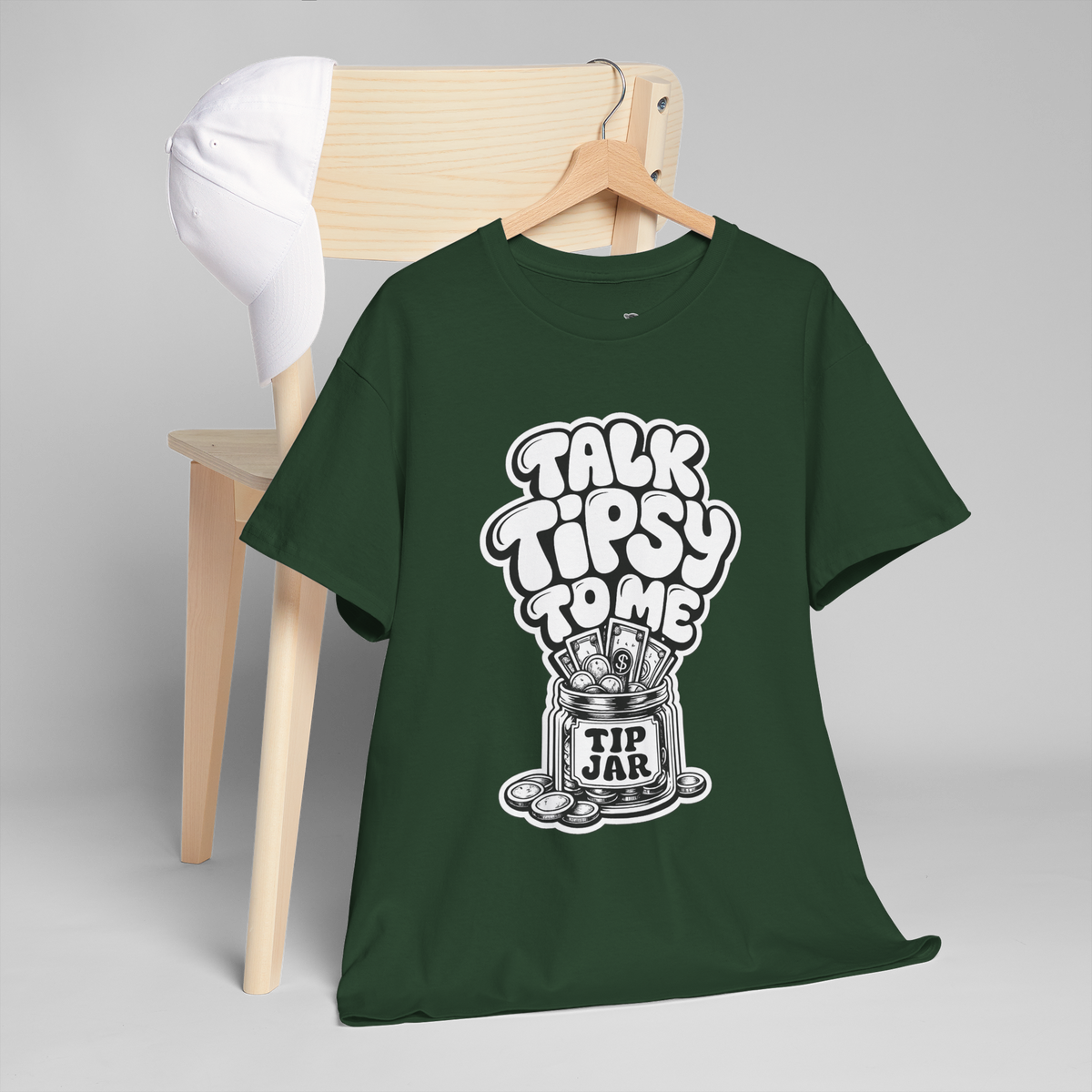 Talk Tipsy To Me Unisex Heavy Cotton Tee