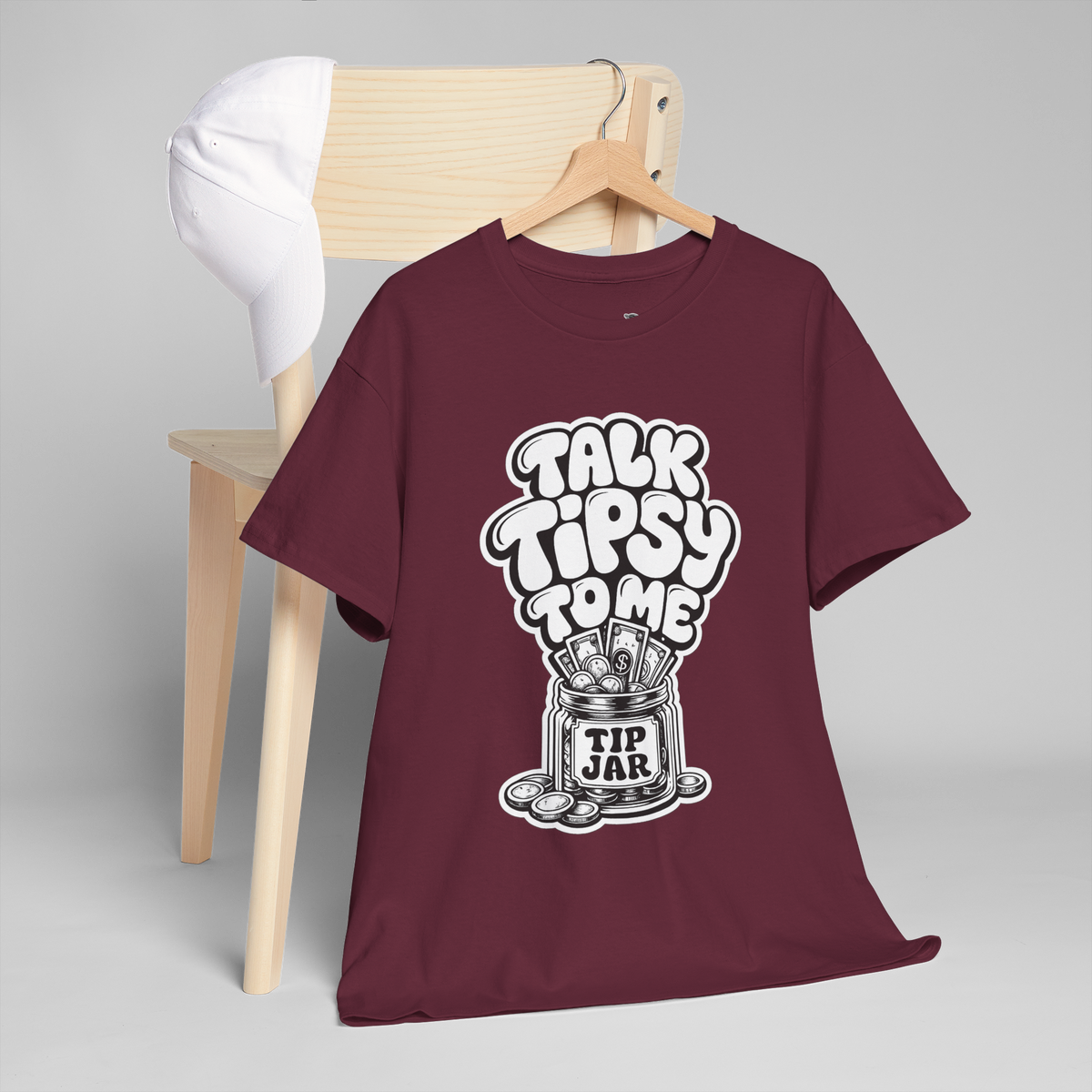 Talk Tipsy To Me Unisex Heavy Cotton Tee