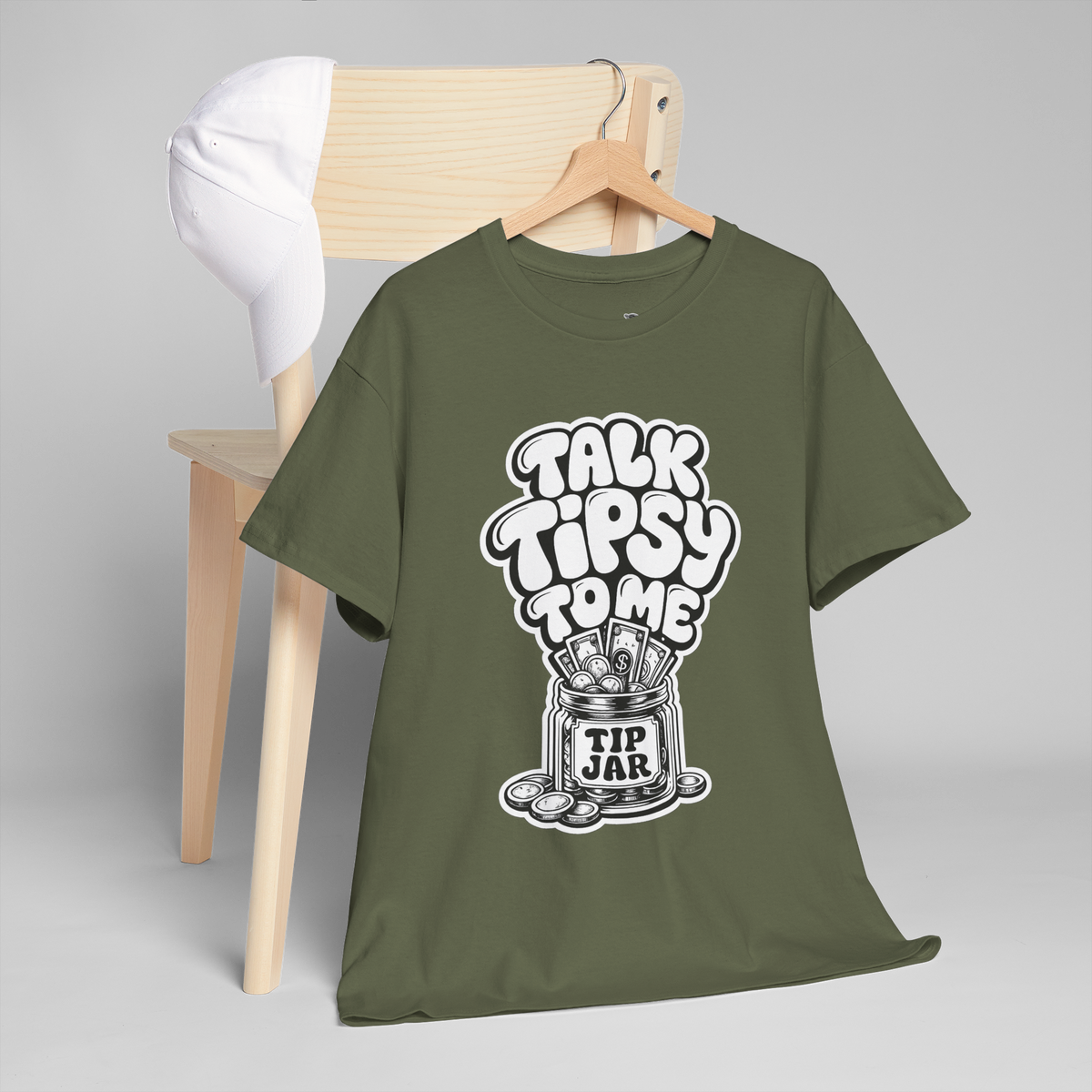 Talk Tipsy To Me Unisex Heavy Cotton Tee
