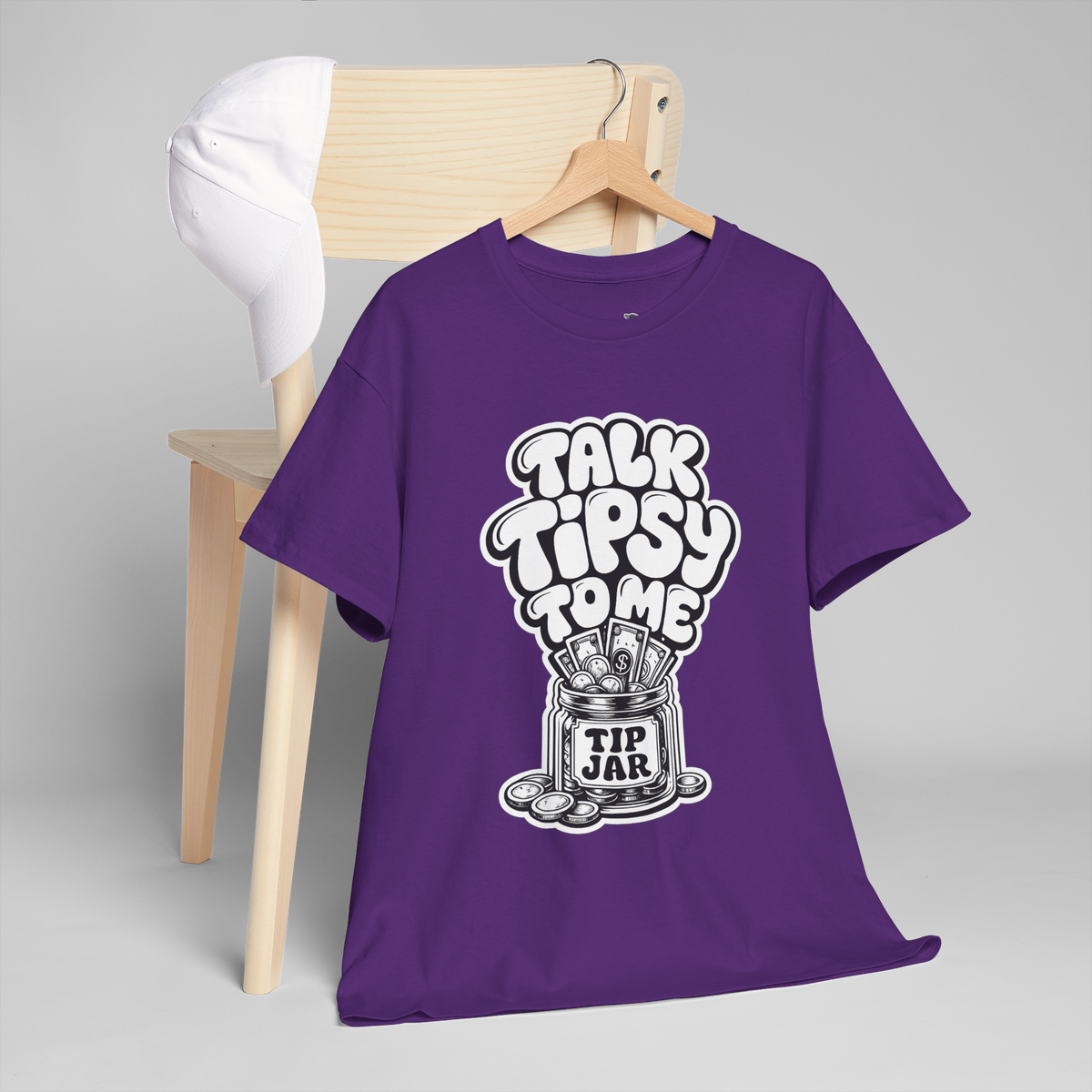 Talk Tipsy To Me Unisex Heavy Cotton Tee