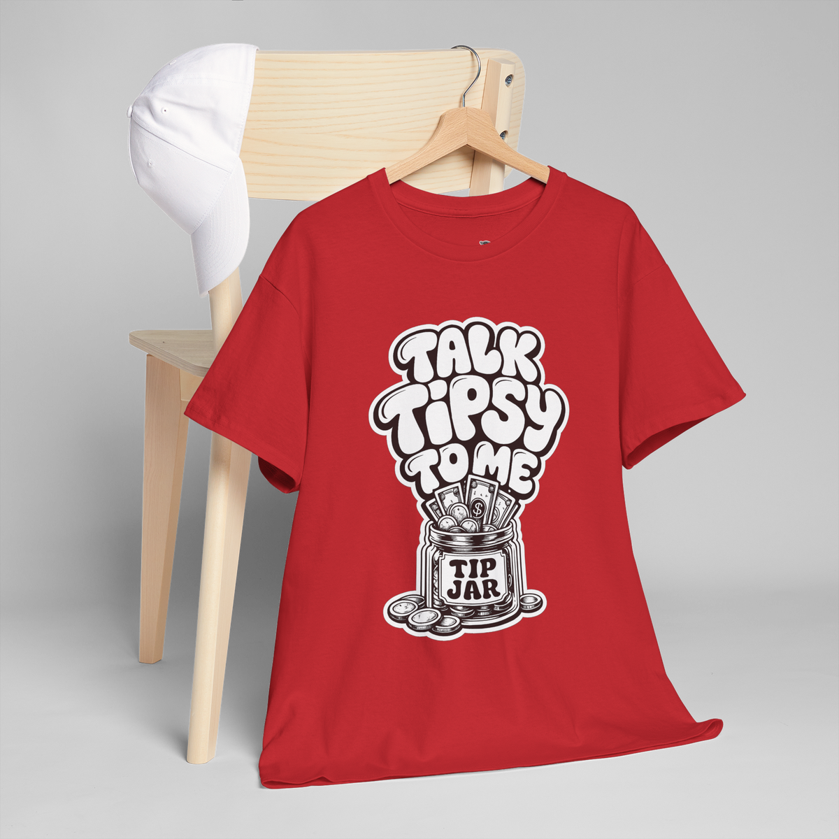 Talk Tipsy To Me Unisex Heavy Cotton Tee