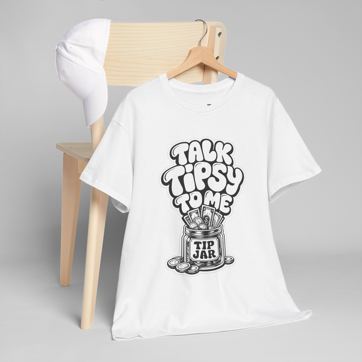 Talk Tipsy To Me Unisex Heavy Cotton Tee