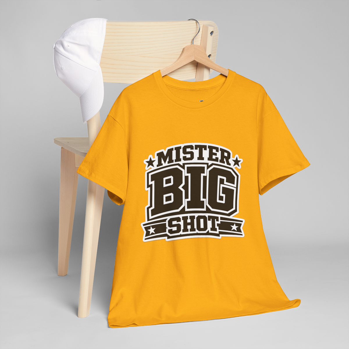 Mister Big Shot Unisex Heavy Cotton Tee